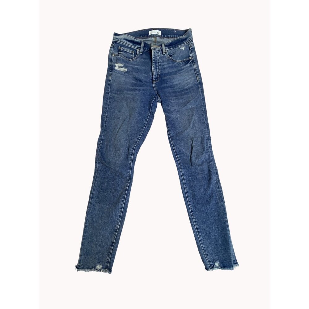 Made and Loved Loft Women's Blue Skinny Jeans Sz 27 (EUR 34)